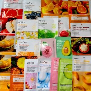 20 pack korean face sheet brand new